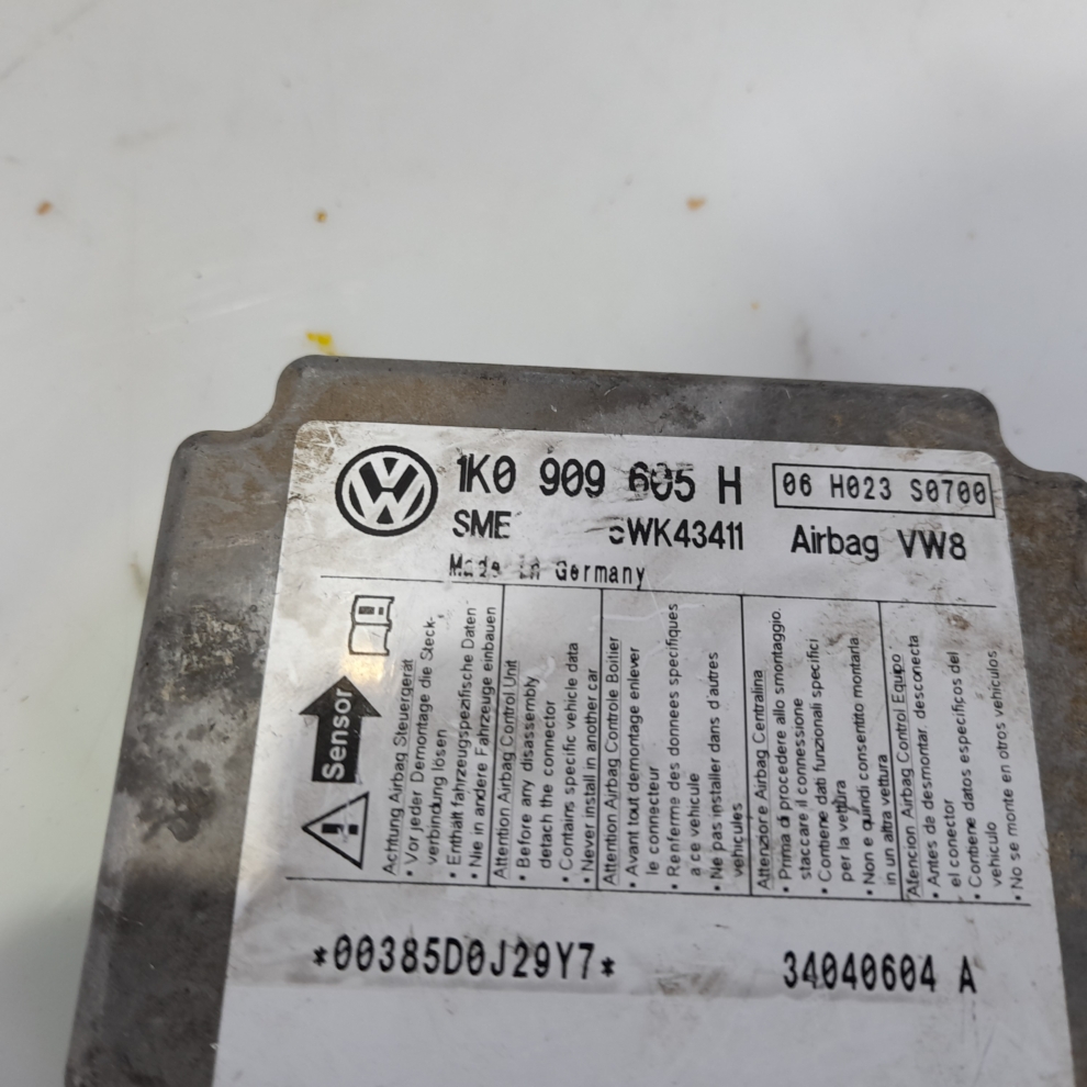 Calculator airbag VW Golf 5 1.9 TDI 2003-2009