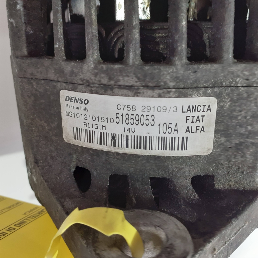 Alternator Alfa Romeo-Fiat-Lancia 1.9 Diesel 51859053