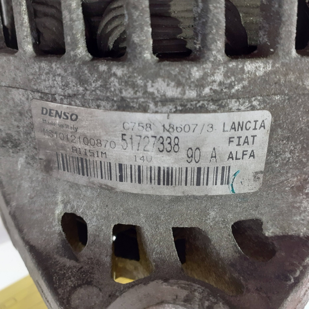 Alternator Fiat Lancia 1.9 D