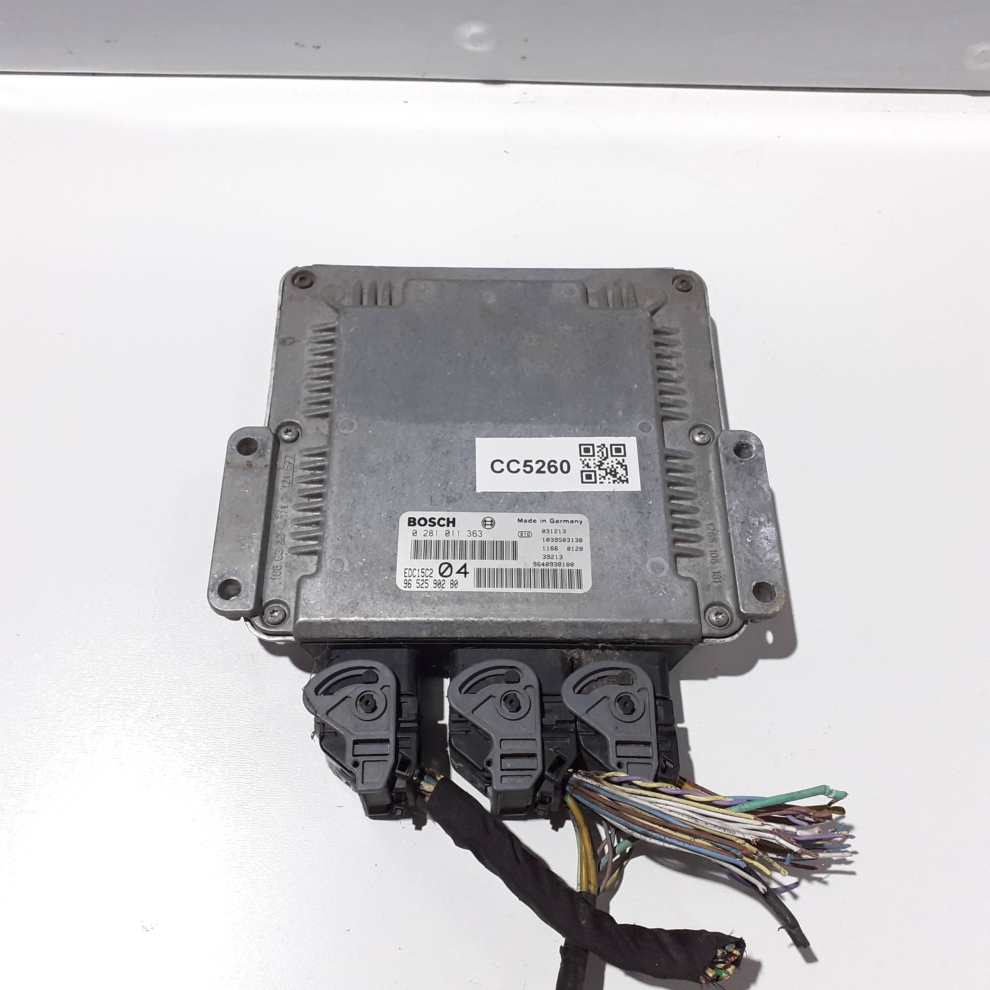 Calculator motor Peugeot 807 2.2 HDi 4HX 2001-2006 0281011363