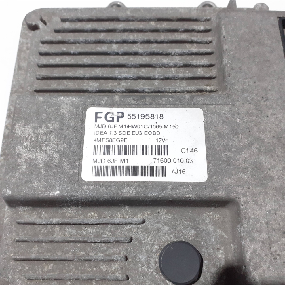 Calculator motor Fiat Idea 1.3JTD 2006 55195818