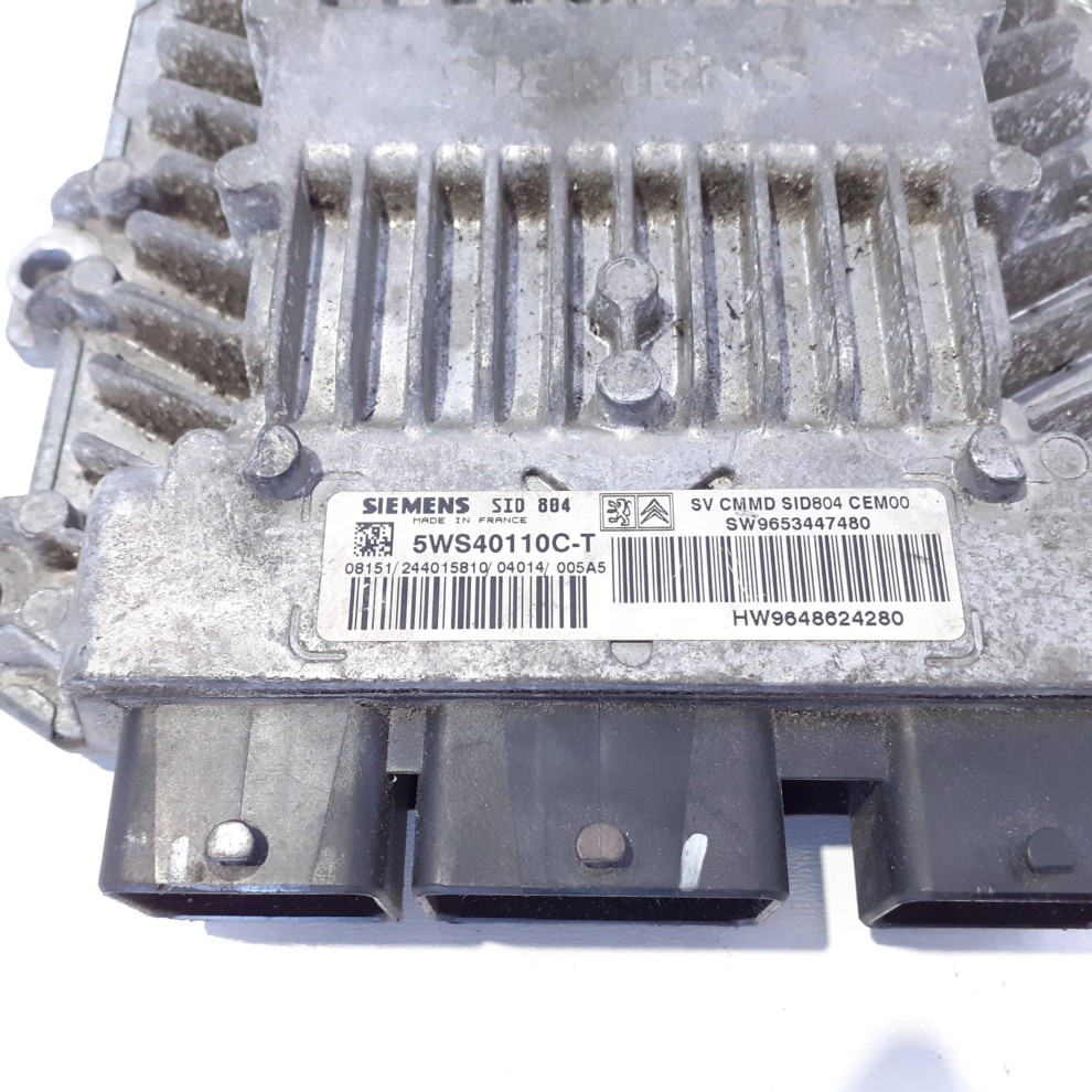 Calculator motor Citroen C3 1.4HDI 2002-prezent 5WS40110C-T