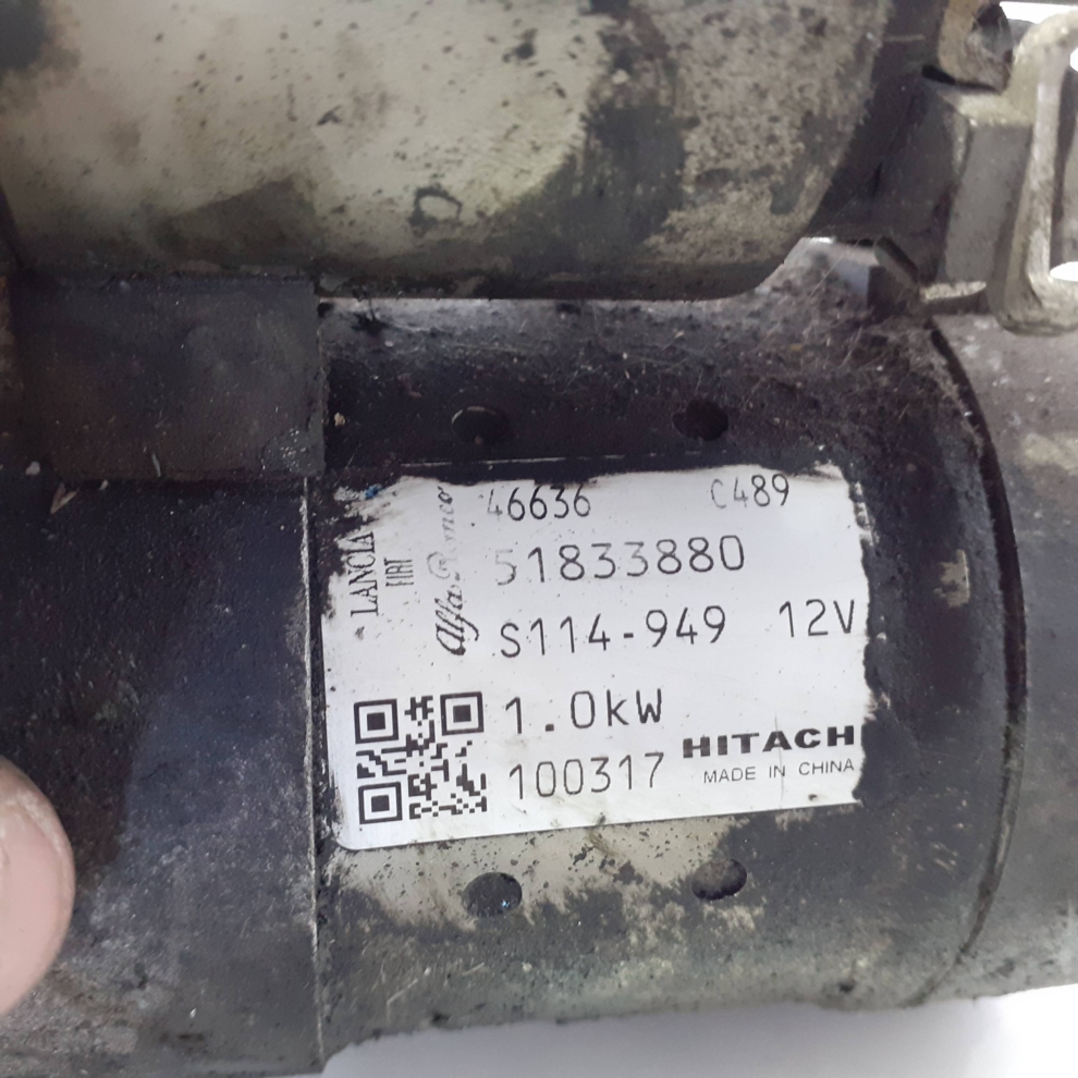 Electromotor Fiat 1.2 Benzina 51833880