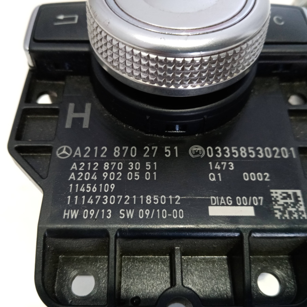 Buton control multimedia cu trim Mercedes-Benz E-Class A 212 870 27 51