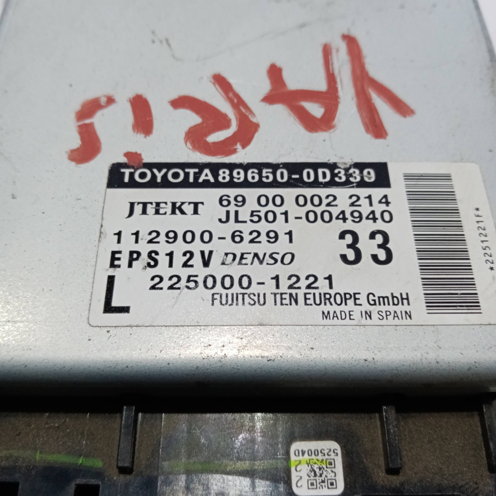 Modul servodirectie Toyota Yaris 2013 896500d330