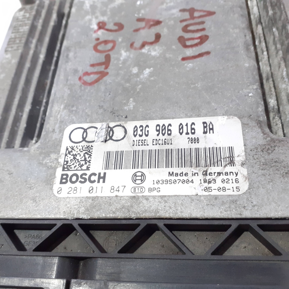 Calculator Motor Audi A3 .0 TDI 2004-2013 03G906016BA