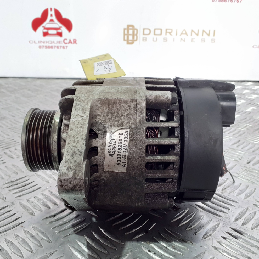 Alternator Alfa Romeo-Fiat-Lancia 2.4 JTD 63321826010