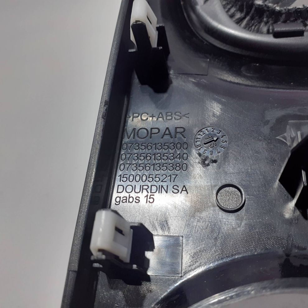 Consola centrala schimbator Fiat 500X 2016-2019 07356135300
