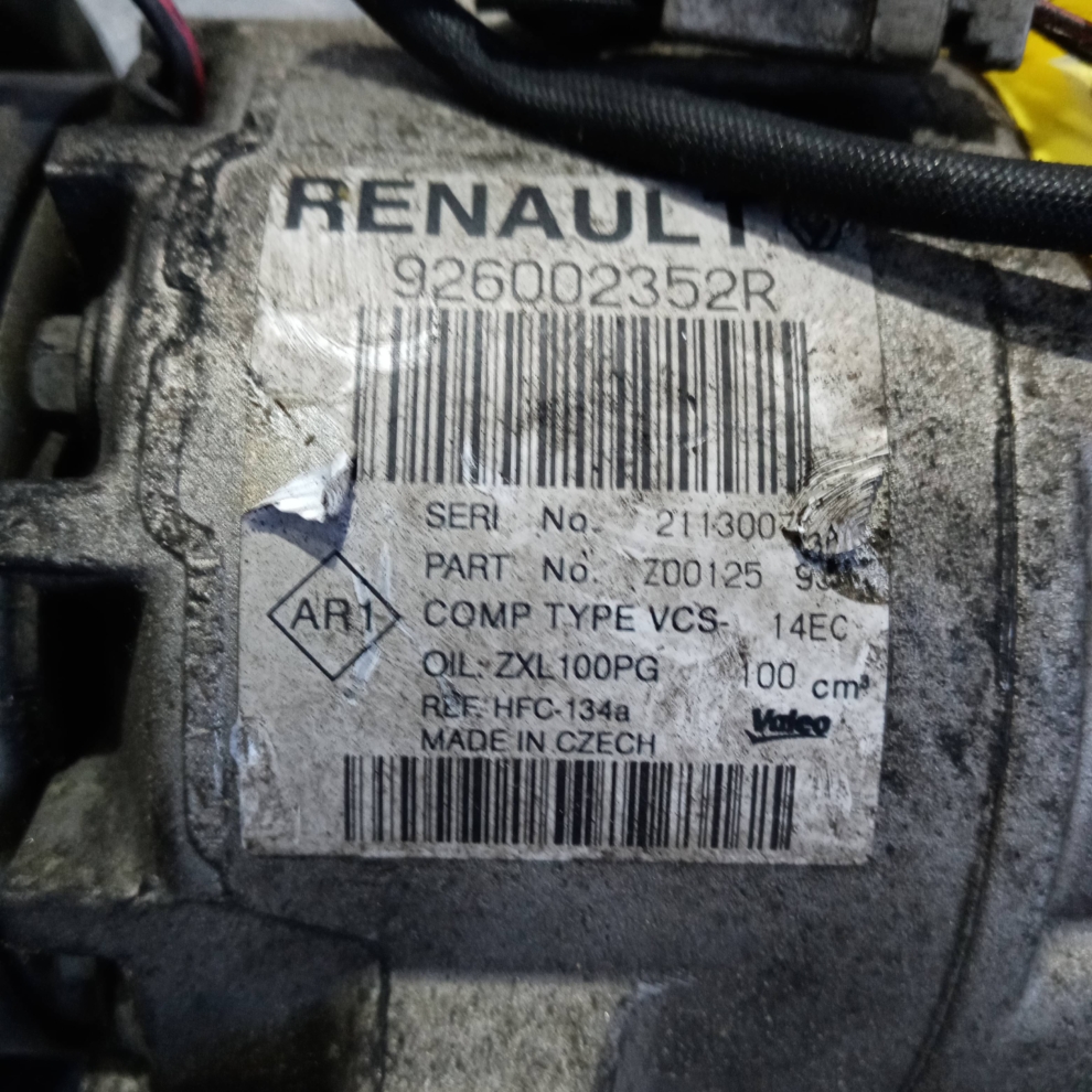 Compresor clima Renault 1.5 DCI 926002352R