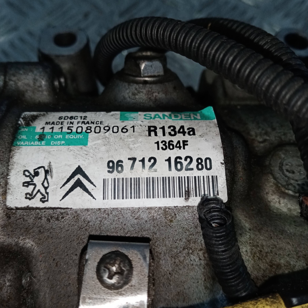 Compresor clima Citroen-Ds-Peugeot 1.6 HDI | 9671216280