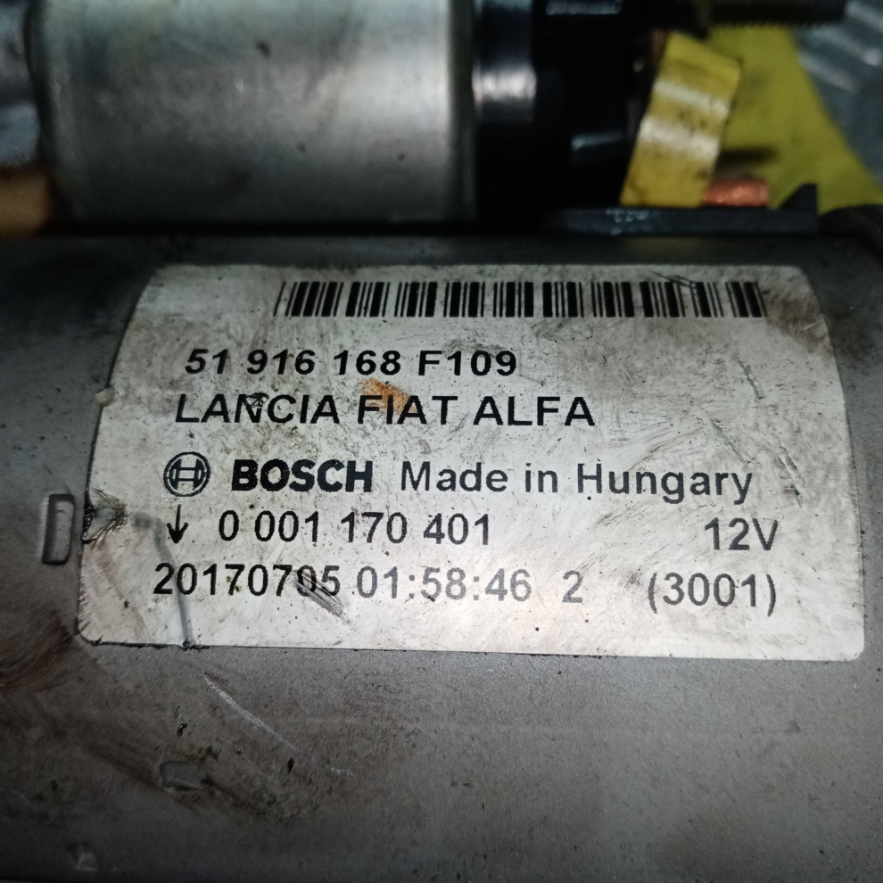 Electromotor Abarth-Alfa Romeo-Fiat-Ford-Jeep-Lancia 1.4 B 0001170401