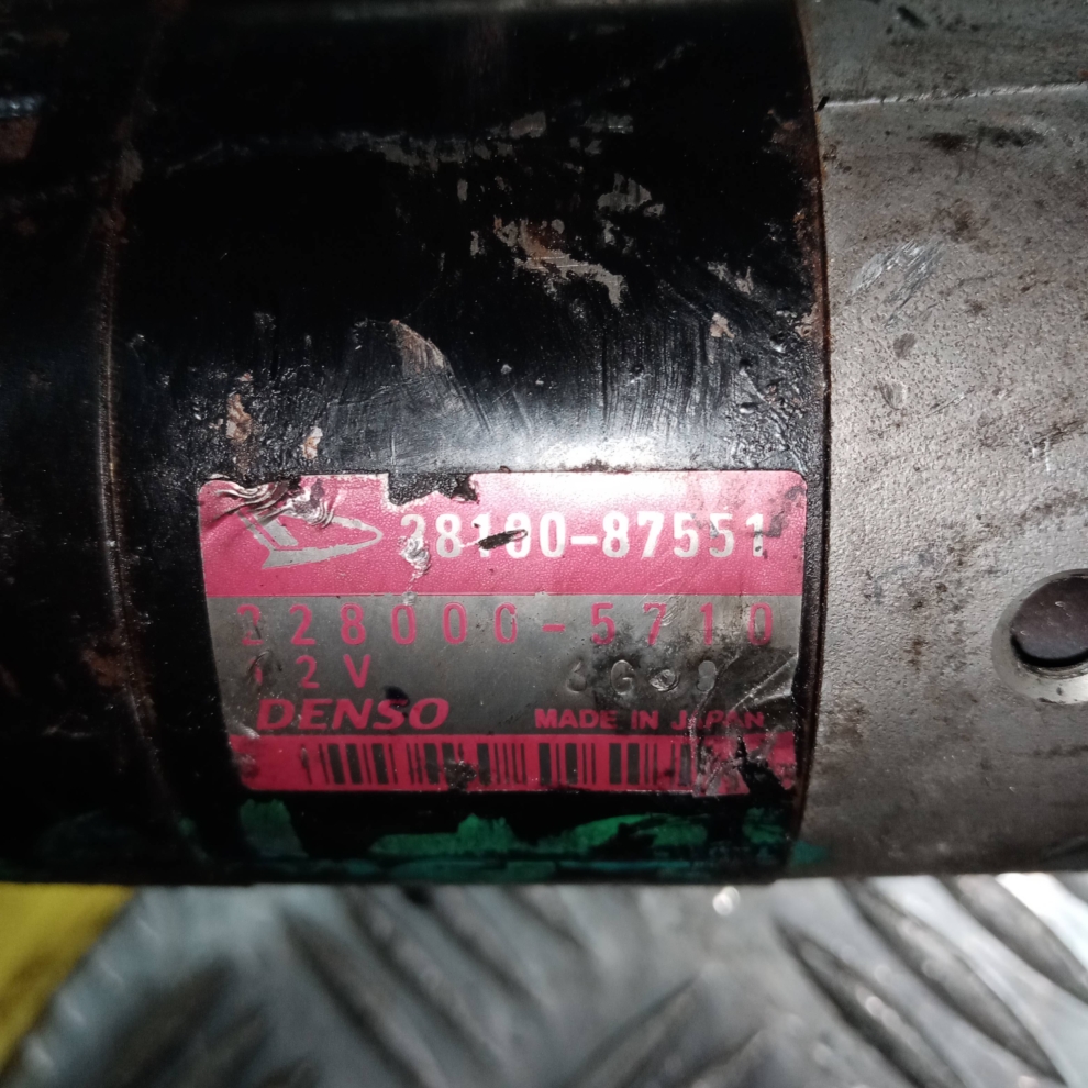 Electromotor Daihatsu 1.0 B 28100-87551