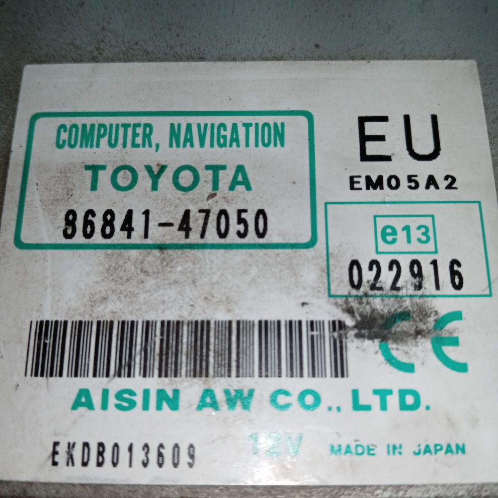 Modul Navigatie Toyota Pius II 2004-2009 | 86841-47050