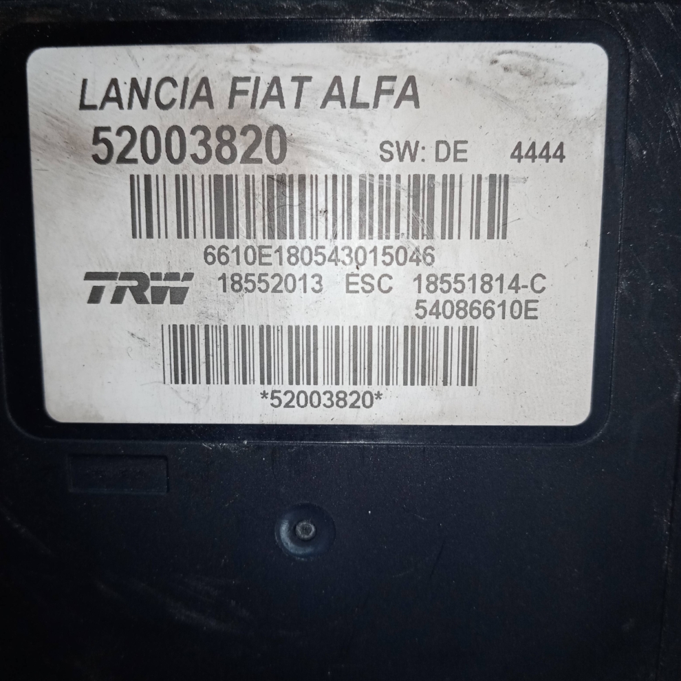 Pompa ABS Fiat 500L 1.6 M-Jet 2015 52003820