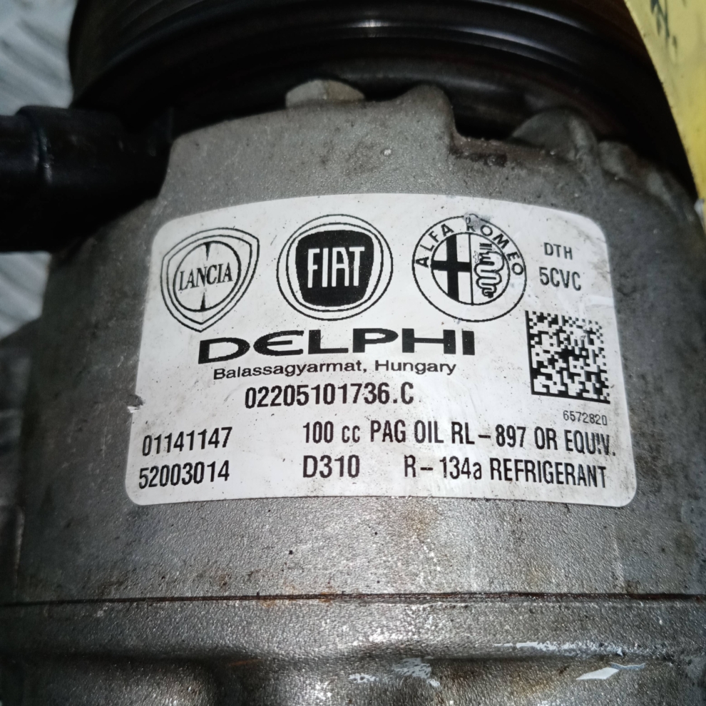 Compresor clima Alfa Romeo-Fiat 1.6 Diesel 52003014