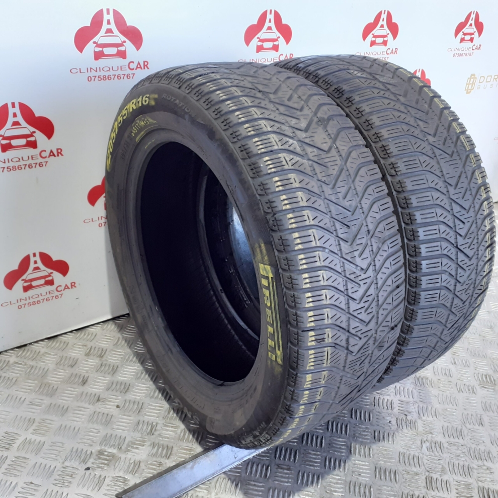 Anvelope Second-Hand de Iarna 205/55/R16 91T PIRELLI