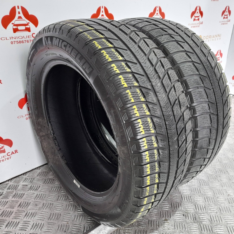 Anvelope Second-Hand de Iarna 205/55/R16 91H MICHELIN ALPIN - CRAPATE SCOAPTE