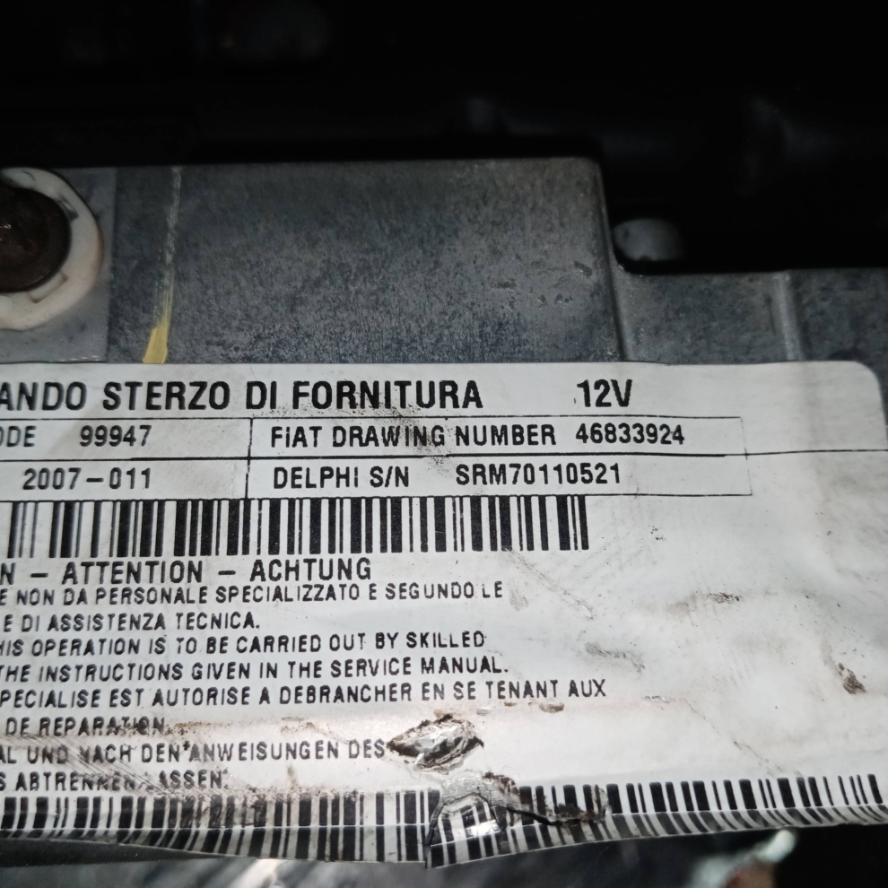 Coloana de directie electrica Fiat Punto 1.4 B | 46833924