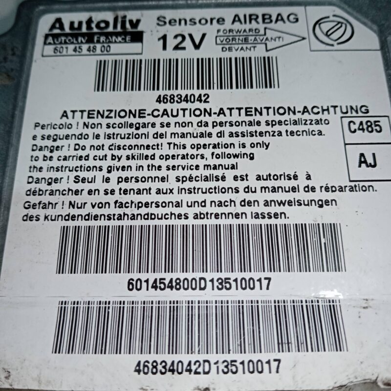 Senzor airbag Lancia Ypsilon 1.4B 2003-2011