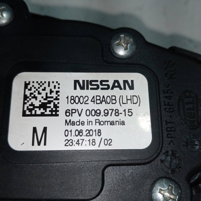 Pedala acceleratie Nissan Qashqai 1.5DCI