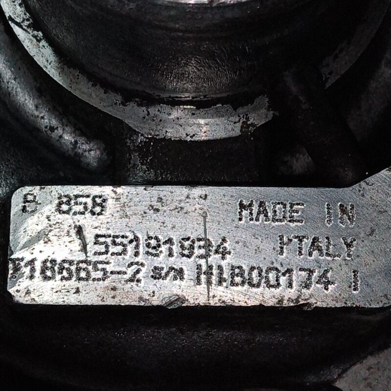 Turbina Alfa Romeo 156 Fiat Stilo 1.9 JTD - PALETE LOVITE - JOC IN AX