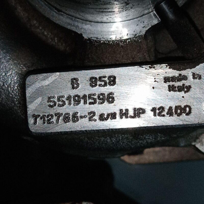 Turbina Lancia Fiat Alfa Romeo 1.9 D