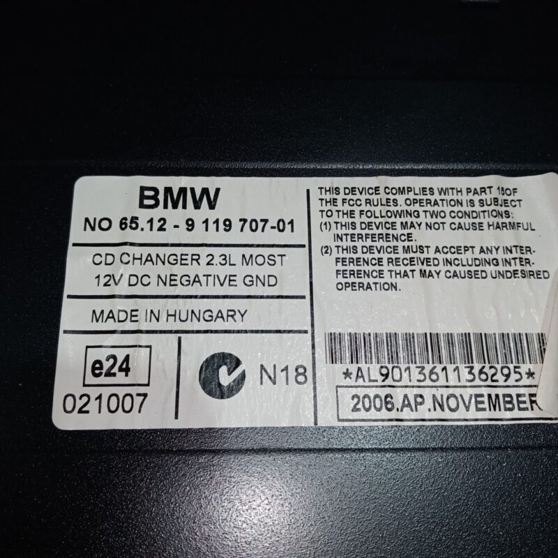 Magazie CD BMW seria 3 E90