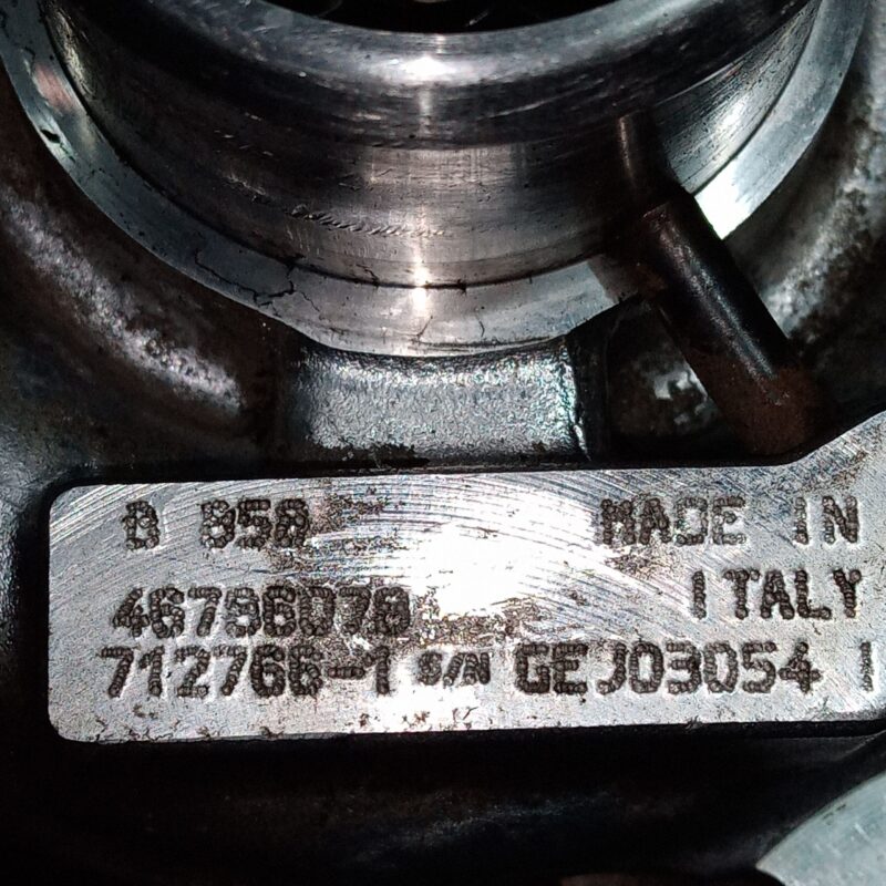 Turbina Alfa Romeo Fiat Lancia 1.9 JTD