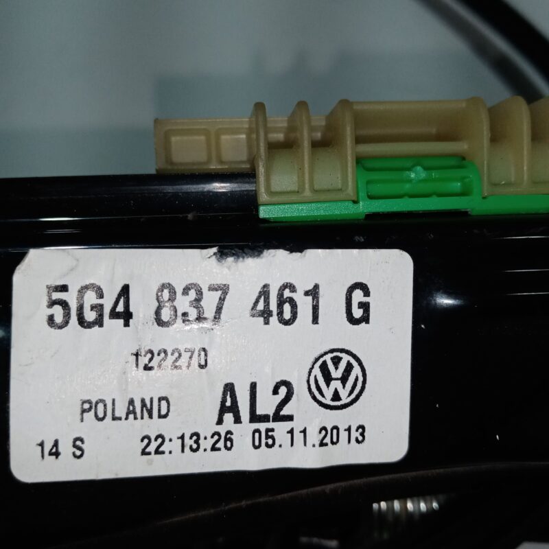 Macara geam cu motoras stanga fata VW Golf VII 2013 - 2020