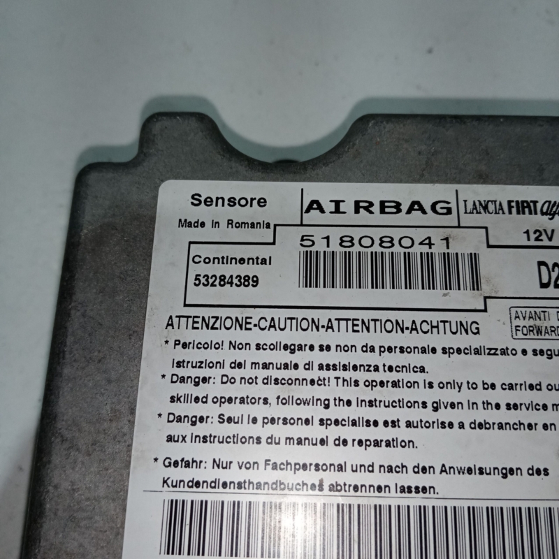 Senzor airbag Lancia Delta III 2008 - 2014