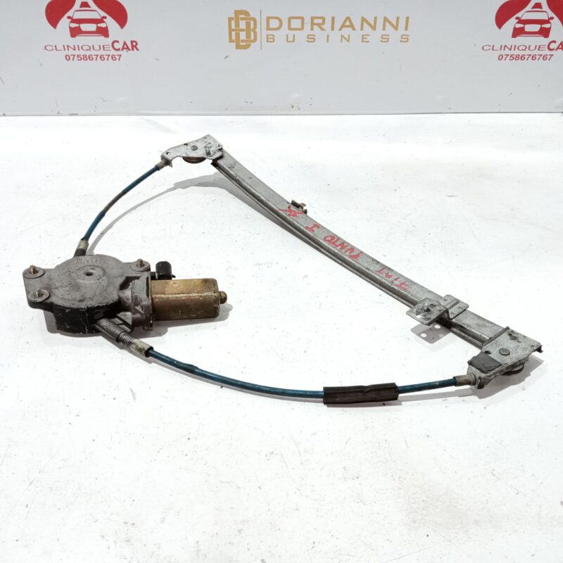 Macara geam cu motoras dreapta fata Fiat Punto 1993 - 1999