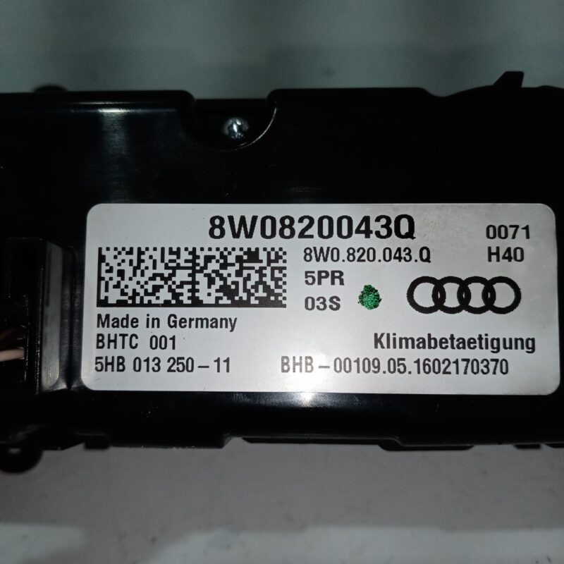 Panou control clima Audi A4 B9 | A5