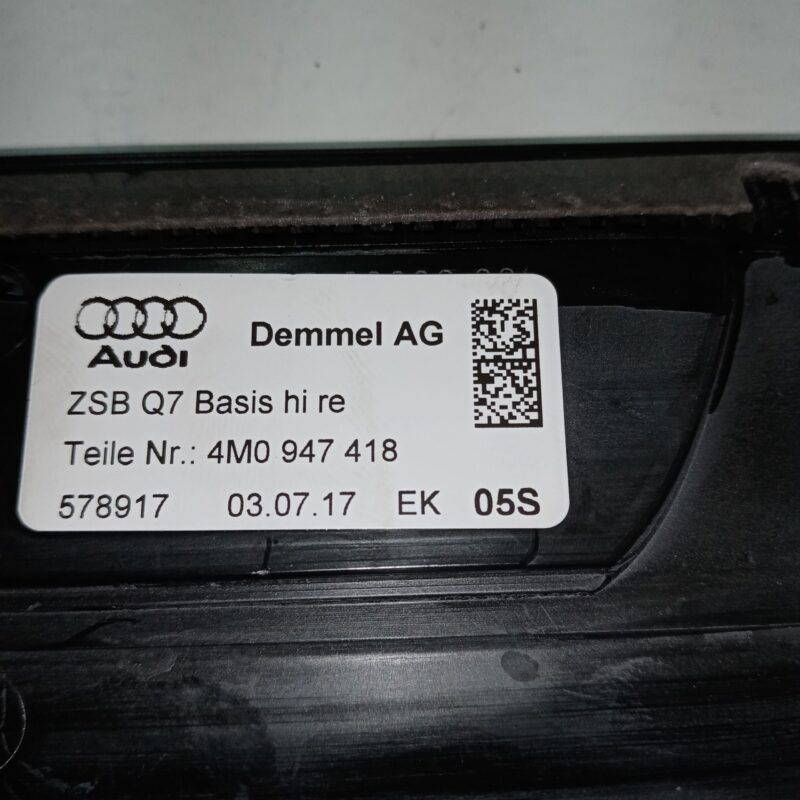 Ornament prag dreapta spate Audi Q7 4M 2015 – 2020