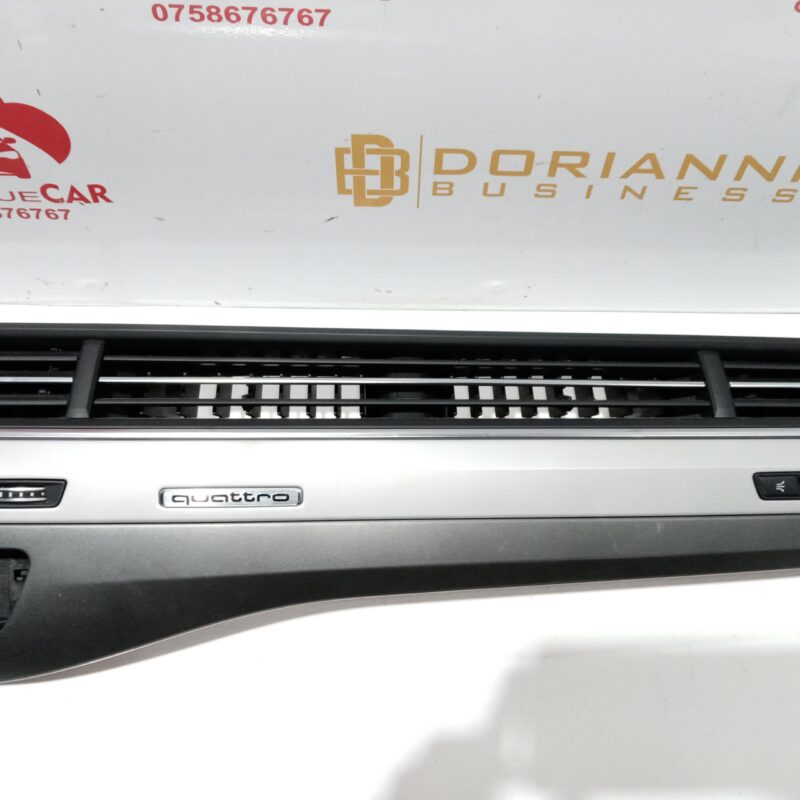 Ornament bord grile ventilatie buton start Audi Q7 4M 3.0 TDI 2015 - 2020