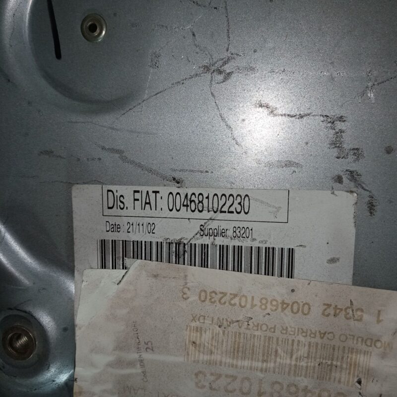 Macara geam dreapta fata Fiat Stilo 2001 – 2007