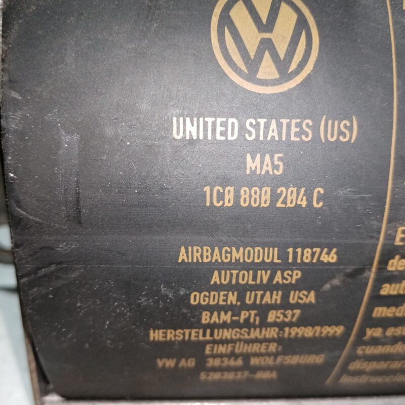 Airbag pasager VW New Beetle 1998 – 2011
