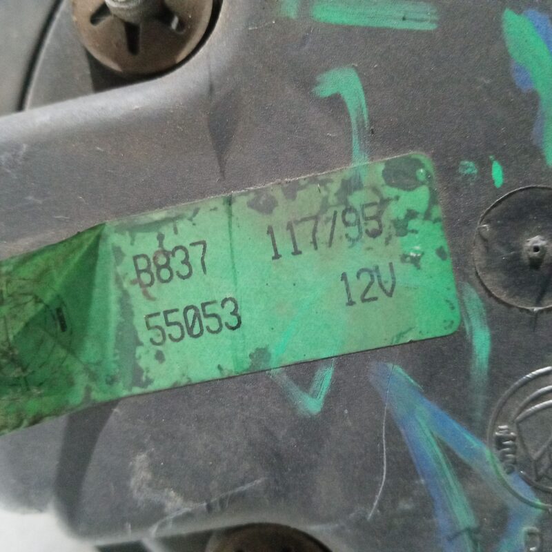 Ventilator habitaclu Fiat Punto 1.2 Benzina 1993-1999 B 837