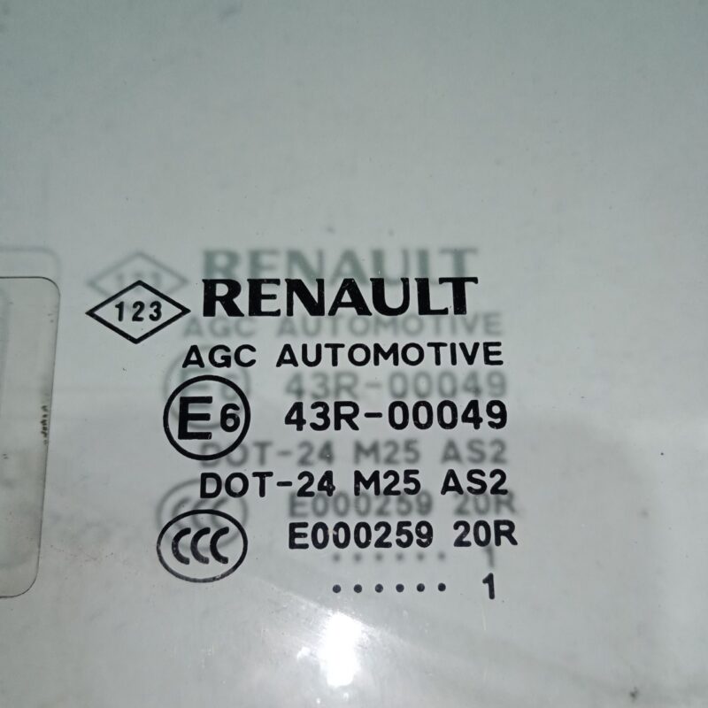 Geam stanga fata Renault Scenic XMode 2009-2015