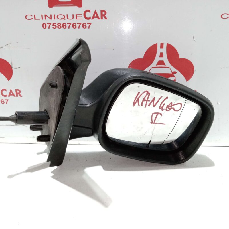 Oglinda dreapta Renault Kangoo II sticla crapata