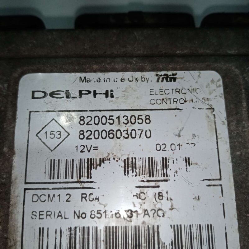 Calculator motor Dacia 1.5dci 2004-2008