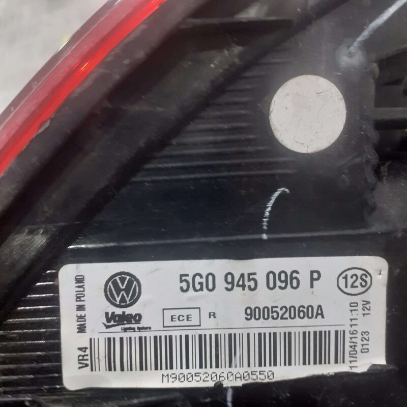 Stop Dreapta Vw Golf 7 4 fire 2012-2021