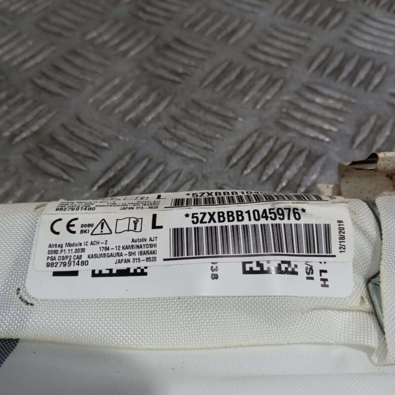 Airbag Cortina Stanga Peugeot 2008 2019-2024