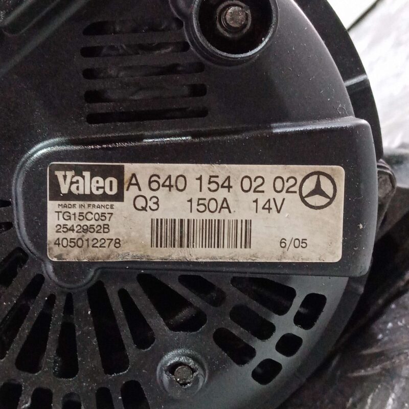 Alternator Mercedes A-Class W169 B-Class W245 2004-2012