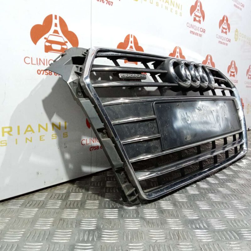 Grila Centrala Bara Fata Audi A4 B9 2015 - 2020 - imagine 2