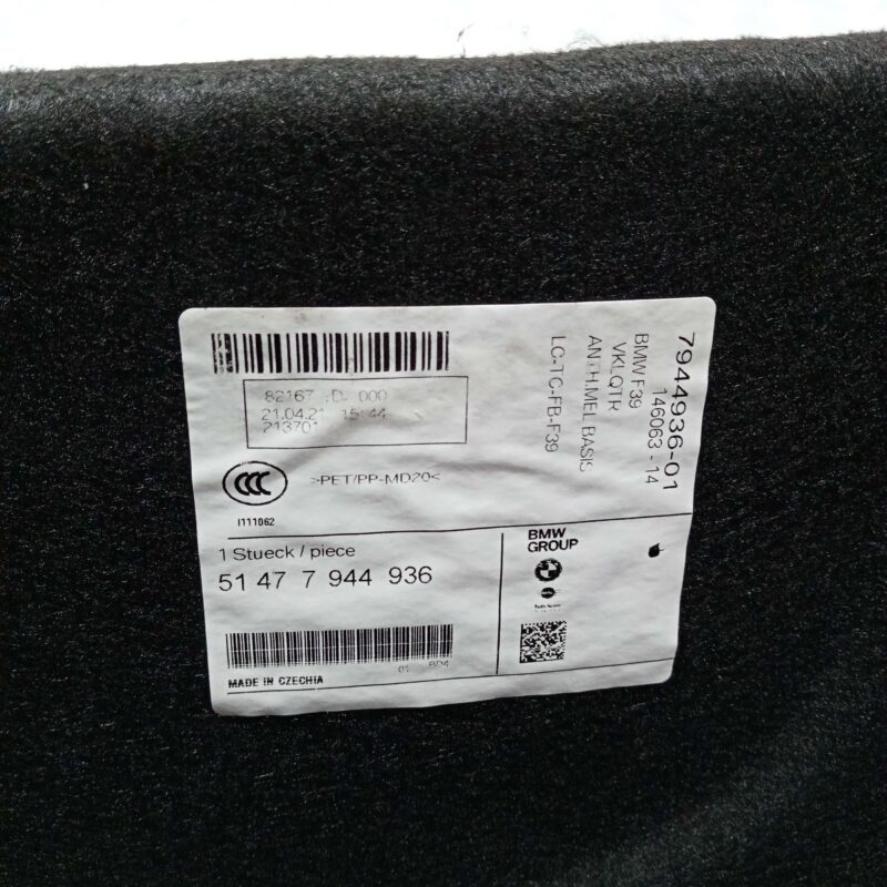 Carenaj Transversal Portbagaj Bmw X2 F39 2017-2023 - imagine 5