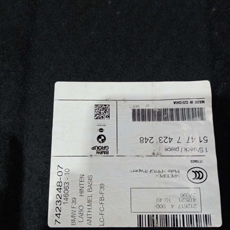 Covoras Portbagaj Bmw X2 F39 2017-2023 - imagine 5